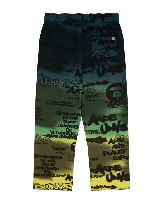 ايه ايه بي إي AAPEUNVS graffiti sweat pants
